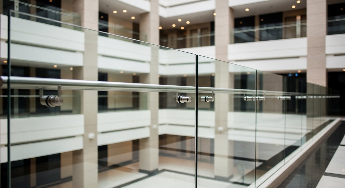 SS glass railing Hyderabad