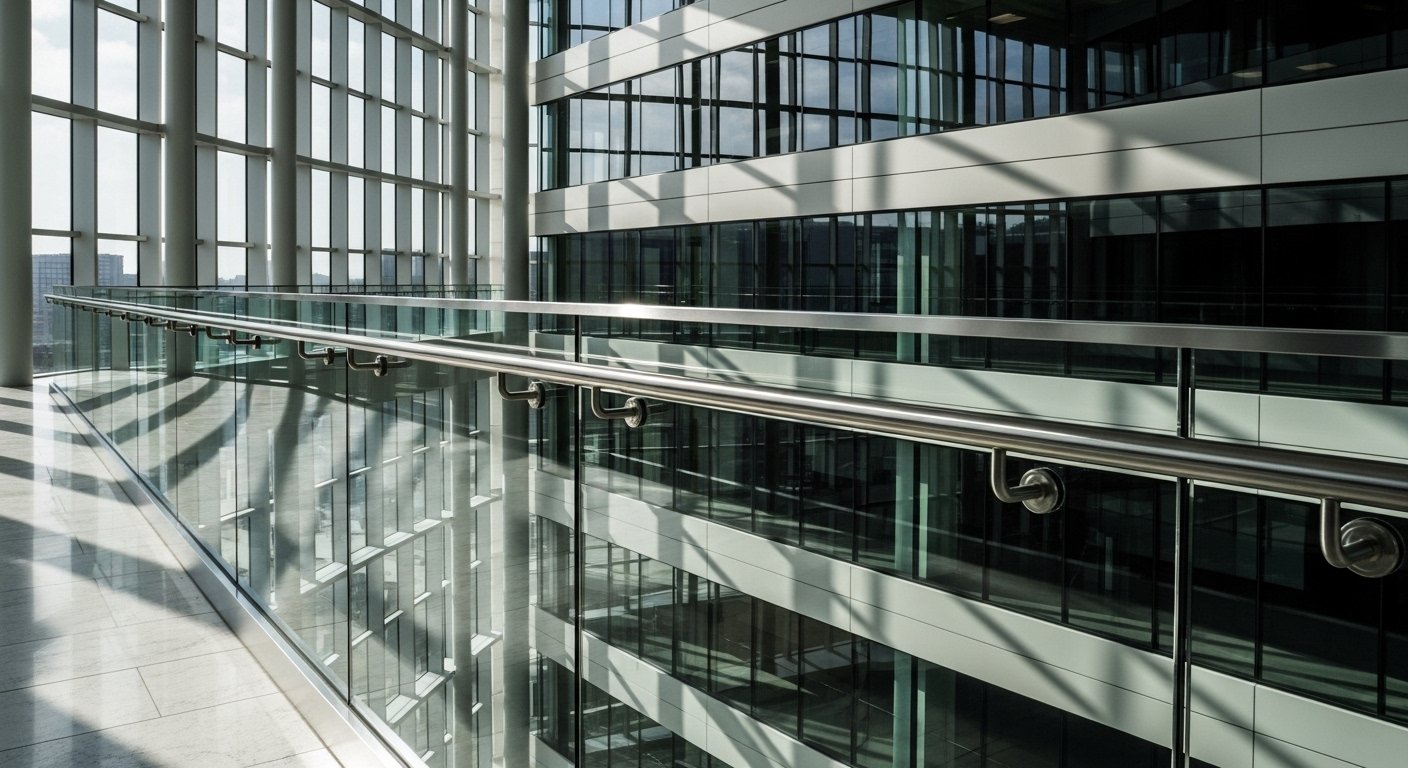 Frameless glass railing Hyderabad