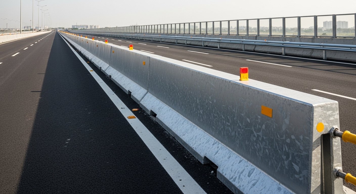 Parking structure safety barrier installation