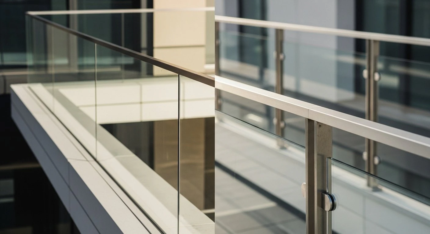 SS post toughened glass infill for hospital and commercial atrium